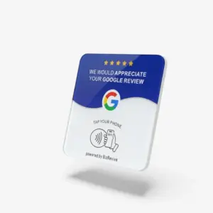 nfc google review cards